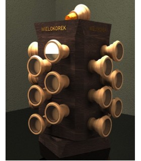 Stojak salonowy Wielokokrek PINA BERA